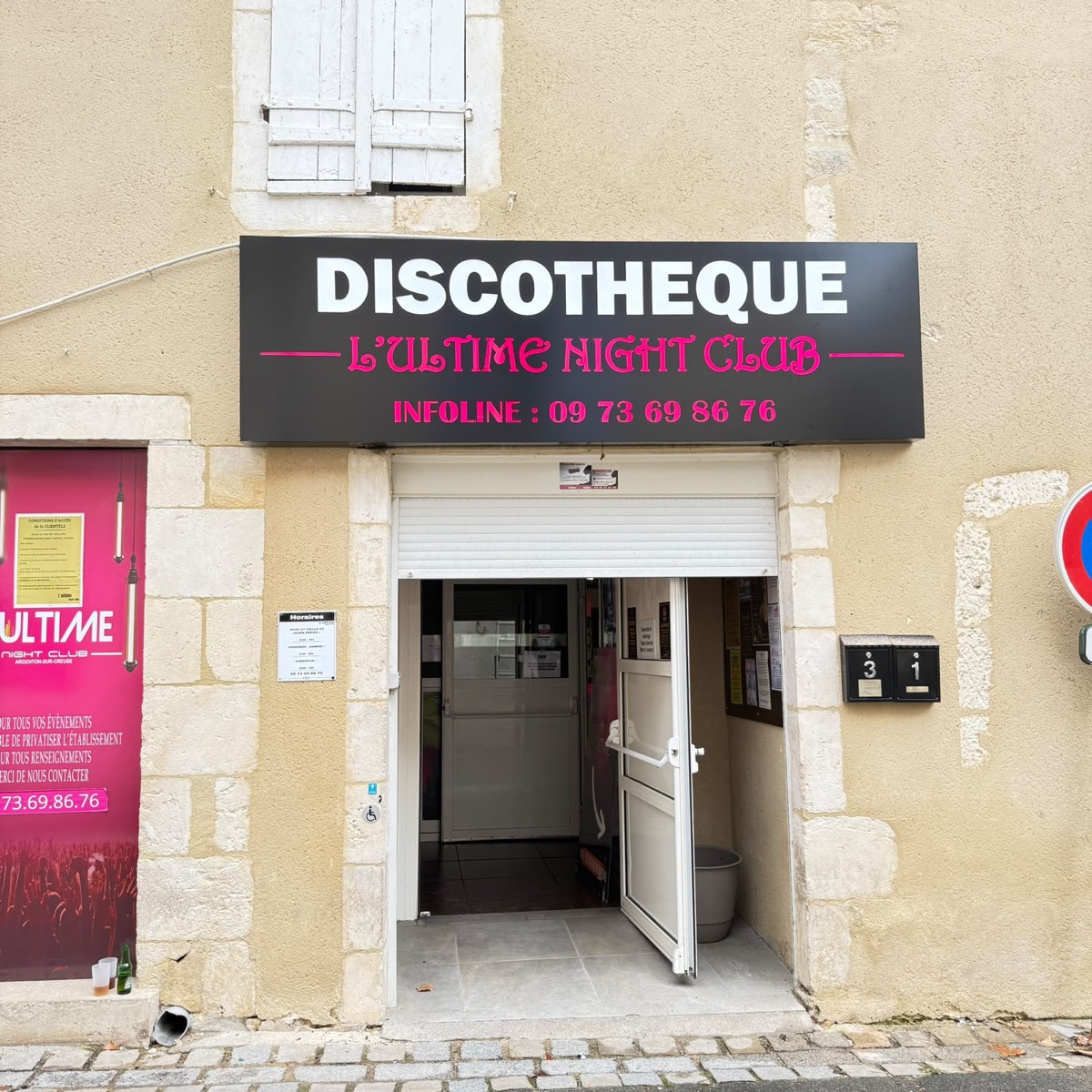 Bandeau discothèque – L'Ultime
