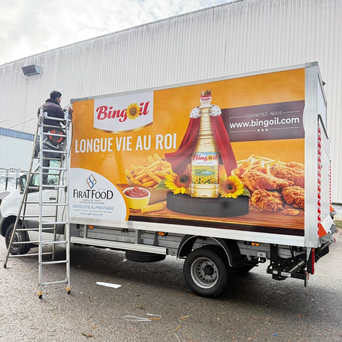 Covering camion – Bingoil
