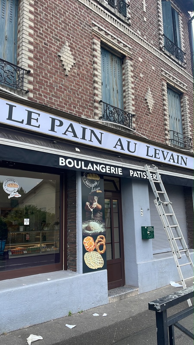 Enseigne boulangerie – Le Pain au Levain