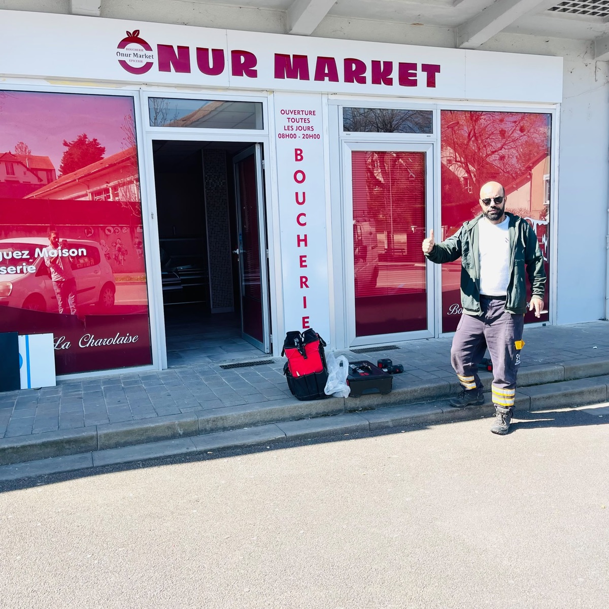Enseigne commerce – Onur Market