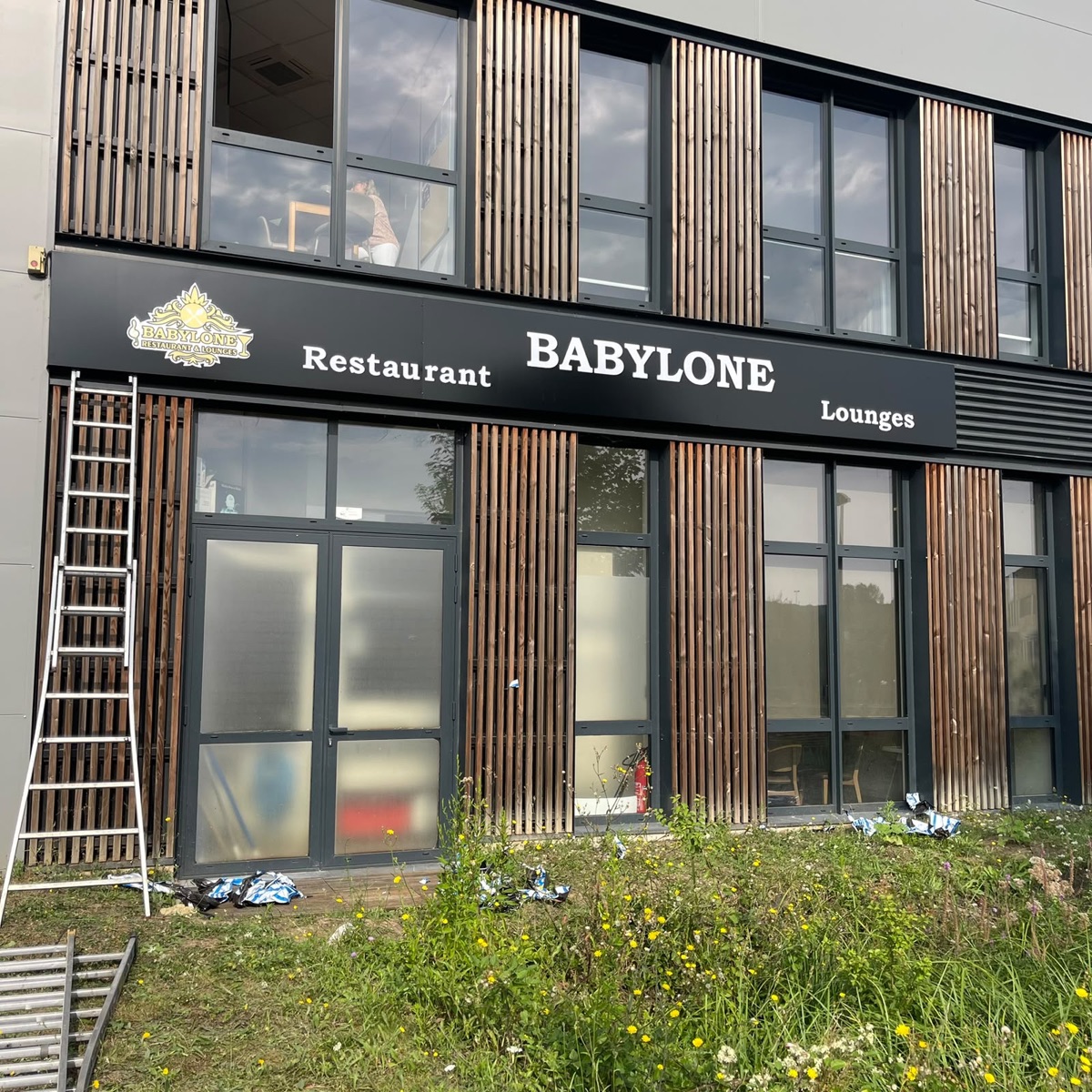 Enseigne restaurant – Babylone
