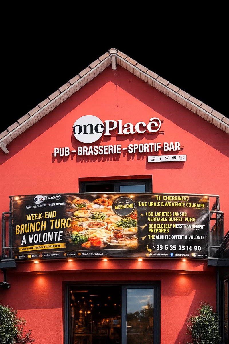 Façade pub – One Place