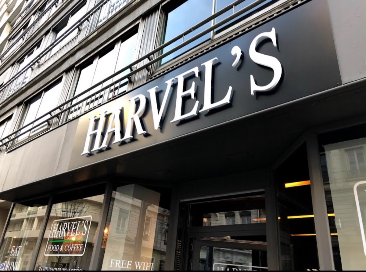 Lettres relief – Harvel's Food & Coffee