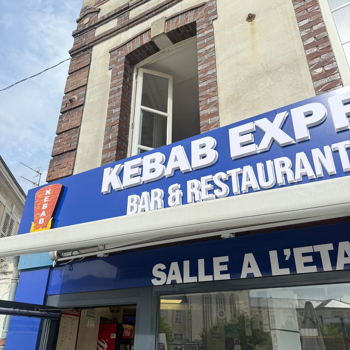 Store et bandeau – Kebab Express