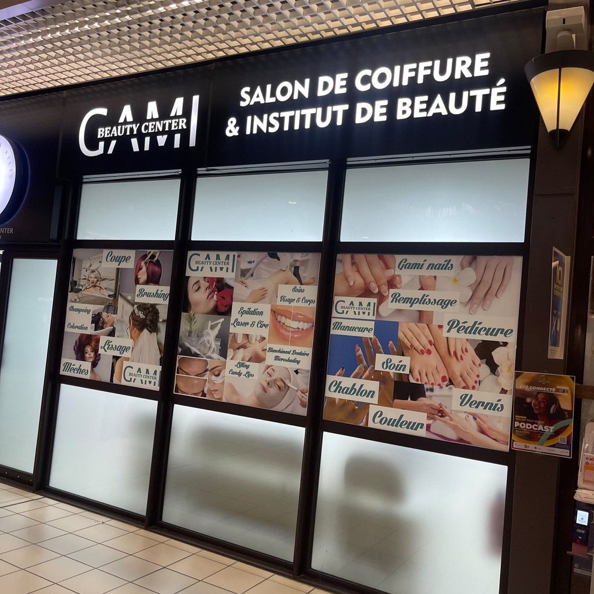 Vitrophanie institut – GAMI Beauty